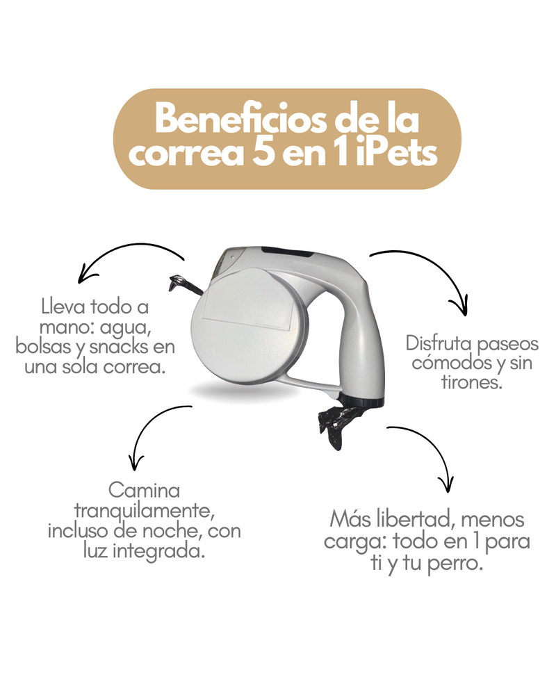 Correa 5 en 1 iPets®